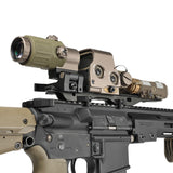 【 Evolution Gear 製 】 20mmレール 対応 IRREGULAR DEFENSE OMM PIC ライザーマウント レプリカ ハードアナダイズド仕上げ 6068アルミ合金製
