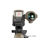 【 Evolution Gear 製 】 20mmレール 対応 IRREGULAR DEFENSE OMM PIC ライザーマウント レプリカ ハードアナダイズド仕上げ 6068アルミ合金製