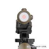 【 Evolution Gear 製 】 20mmレール 対応 IRREGULAR DEFENSE OMM PIC ライザーマウント レプリカ ハードアナダイズド仕上げ 6068アルミ合金製