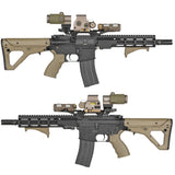 【 Evolution Gear 製 】 20mmレール 対応 IRREGULAR DEFENSE OMM PIC ライザーマウント レプリカ ハードアナダイズド仕上げ 6068アルミ合金製