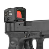 【 Evolution Gear 製 】ACRO P-2 ドットサイト レプリカ 高光量レティクル搭載 6068アルミニウム合金製 / BK ブラック
