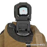 【 Evolution Gear 製 】ACRO P-2 ドットサイト レプリカ 高光量レティクル搭載 6068アルミニウム合金製 / BK ブラック