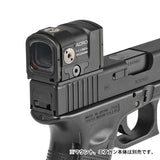 【 Evolution Gear 製 】ACRO P-2 ドットサイト レプリカ 高光量レティクル搭載 6068アルミニウム合金製 / BK ブラック