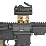 【 Evolution Gear 製 】マイクロドットサイト 対応 UNITY TACTICAL FAST MICRO-SB マウント レプリカ アイアンサイト内蔵 ハードアナダイズド 6068アルミ合金
