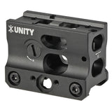 【 Evolution Gear 製 】マイクロドットサイト 対応 UNITY TACTICAL FAST MICRO-SB マウント レプリカ アイアンサイト内蔵 ハードアナダイズド 6068アルミ合金