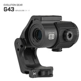 【 Evolution Gear 製 】 G33/G43 対応 UNITY TACTICAL FAST FTC OMNI マグニファイア マウント レプリカ ハードアナダイズド 6068アルミ合金