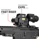 【 Evolution Gear 製 】 G33/G43 対応 UNITY TACTICAL FAST FTC OMNI マグニファイア マウント レプリカ ハードアナダイズド 6068アルミ合金