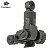 【 Arts Airsoft 製 】KAC正式ライセンス Knight's Armament 200-600M フォールディング フロント & リアサイト セット 高品質スチール & アルミ製 BUIS バックアップサイト