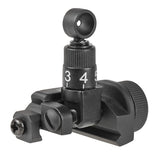 【 E&C 製 】 20mmレール 対応 Knights Armament KAC 600M フォールディング リアサイト レプリカ 上下左右ゼロイン可能 亜鉛合金製