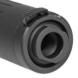 【 E&C 製 】 14mm 逆ネジ 対応 AAC Mini4 サプレッサー サイレンサー & 51T フラッシュハイダー セット レプリカ アルミ合金製