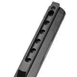 【 E&C 製 】電動ガン M4 / M16 シリーズ対応 SI ピットストック & レシーバーエクステンション セット レプリカ CNCアルミ合金製 BK ブラック