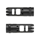 【 E&C 製 】14mm 逆ネジ対応 SI KING COMP コンペンセイター & OPPRESSOR ブラストシールド レプリカ セット QDシステム ブラストダイバータ アルミ合金製