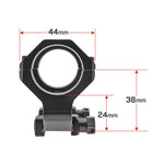 GEISSELE ガイズリー 1.54"" スコープマウント 30mm マウントリング ワンピース