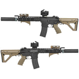 【 ANGRY GUN 製 】14mm逆ネジ 対応 SF SOCOM556 RC3 QDサプレッサー & FH556-RC フラッシュハイダー レプリカ セット トレーサーユニット内蔵可能 アナダイズド