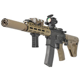 【 ANGRY GUN 製 】14mm逆ネジ 対応 SF SOCOM556 RC3 QDサプレッサー & FH556-RC フラッシュハイダー レプリカ セット トレーサーユニット内蔵可能 アナダイズド