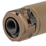 【 ANGRY GUN 製 】14mm逆ネジ 対応 SF SOCOM556 RC3 QDサプレッサー & FH556-RC フラッシュハイダー レプリカ セット トレーサーユニット内蔵可能 アナダイズド