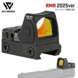 ★大光量レティクル搭載 2025ver★【 Holy Warrior 製 】Trijicon RMR ドットサイト アルミニウム合金製 マウント2種 セット / BK(ブラック)