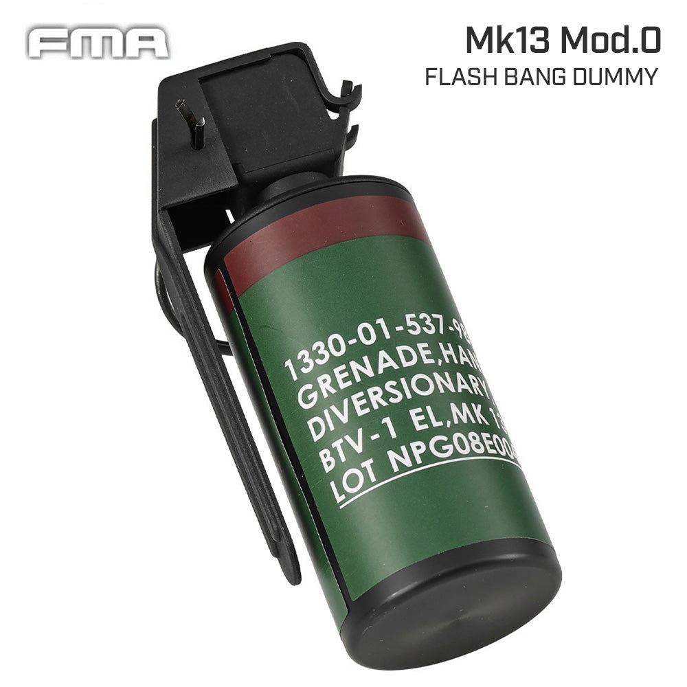 FMA 製 】 Mk13 Mod0 フラッシュバン ダミー 軽量樹脂製 閃光手榴弾