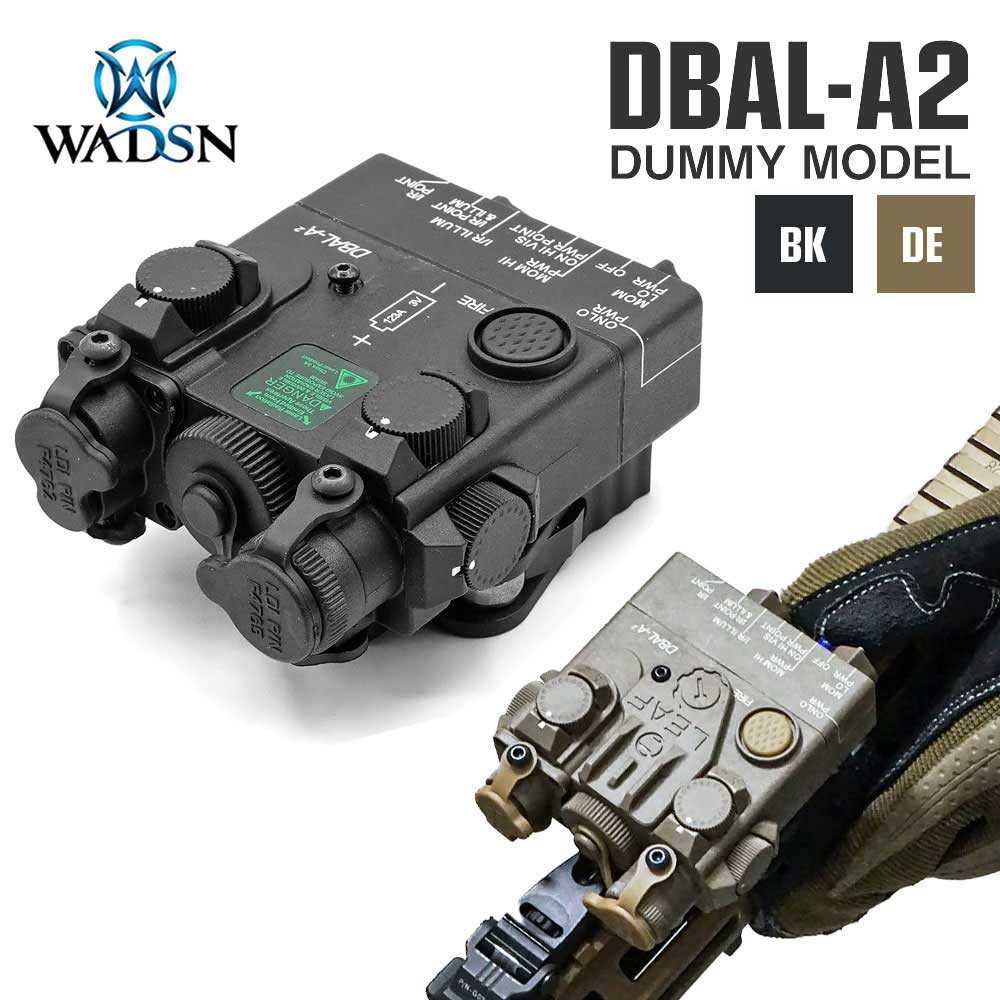 WADSN製】20mmレイル対応 DBAL-A2 エイミングデバイス ダミー 樹脂製 
