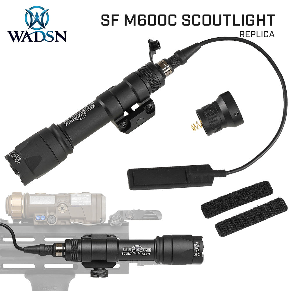 WADSN 製 】 SF M600C スカウトライト レプリカ スイッチ2種付き 実物