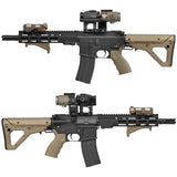 【 WADSN 製 】G33/G43 対応 UNITY TACTICAL FAST OMNI マウント レプリカ マグニファイアマウント / BK(ブラック)