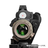 【 WADSN 製 】G33/G43 対応 UNITY TACTICAL FAST OMNI マウント レプリカ マグニファイアマウント / BK(ブラック)