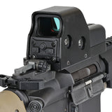 【 Holy Warrior 製 】 EOTech 553 ホロサイト (ドットサイト) レプリカ 新型サークルレティクル ルビーコーティングモデル 20mmレール対応 BK ブラック