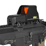 【 Holy Warrior 製 】 EOTech 553 ホロサイト (ドットサイト) レプリカ 新型サークルレティクル ルビーコーティングモデル 20mmレール対応 BK ブラック
