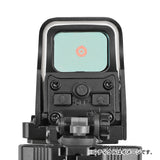 【 Holy Warrior 製 】 EOTech 553 ホロサイト (ドットサイト) レプリカ 新型サークルレティクル ルビーコーティングモデル 20mmレール対応 BK ブラック