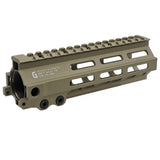 【 5KU 製 】 東京マルイ M4シリーズ 対応 GEISSELEタイプ SMR Mk8 M-LOK ハンドガード 7インチ DDC (Desert Dirt Color) [ 5KU-297 ]