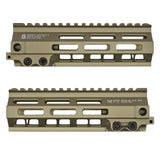 【 5KU 製 】 東京マルイ M4シリーズ 対応 GEISSELEタイプ SMR Mk8 M-LOK ハンドガード 7インチ DDC (Desert Dirt Color) [ 5KU-297 ]