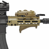 【 5KU 製 】 東京マルイ M4シリーズ 対応 GEISSELEタイプ SMR Mk8 M-LOK ハンドガード 7インチ DDC (Desert Dirt Color) [ 5KU-297 ]