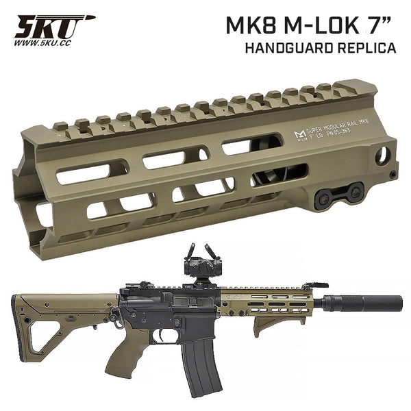 5KU 製 】 東京マルイ M4シリーズ 対応 GEISSELEタイプ SMR Mk8 M-LOK ハンドガード 7インチ DDC (D –  エアガン市場 本店