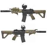 【 5KU 製 】 東京マルイ M4シリーズ 対応 GEISSELEタイプ SMR Mk8 M-LOK ハンドガード 7インチ DDC (Desert Dirt Color) [ 5KU-297 ]