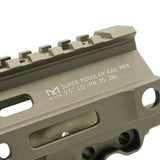 【 5KU 製 】 東京マルイ M4シリーズ 対応 GEISSELEタイプ SMR Mk8 M-LOK ハンドガード 7インチ DDC (Desert Dirt Color) [ 5KU-297 ]