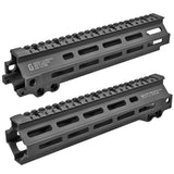 【 5KU 製 】 東京マルイ M4シリーズ 対応 GEISSELEタイプ SMR Mk8 M-LOK ハンドガード 9.5インチ [ 5KU-298 ]