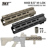 【 5KU 製 】 東京マルイ M4シリーズ 対応 GEISSELEタイプ SMR Mk8 M-LOK ハンドガード 9.5インチ [ 5KU-298 ]