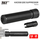 【 5KU 製 】14mm逆ネジ 対応 KAC 556 QDC サプレッサー & QDC 3Prong フラッシュハイダー レプリカ セット [ 5KU-205-B ]