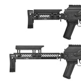 【 5KU 製 】GHK / LCT / CYMA AKシリーズ対応 Zenit PT-1 AK フォールディングストック レプリカ 金属製 [ 5KU-213 ]