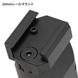 【 5KU 製 】20mmレール対応 Zenit RK-5 AKフォアグリップ バーティカルグリップ レプリカ CNCアルミ合金製 アナダイズド仕上げ BK ブラック