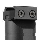 【 5KU 製 】20mmレール対応 Zenit RK-5 AKフォアグリップ バーティカルグリップ レプリカ CNCアルミ合金製 アナダイズド仕上げ BK ブラック
