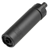 【 5KU 製 】VFC/KSC/KWA MP7シリーズ専用 SUREFIRE SOCOM46-MINI サプレッサー ＆ 12mm正ネジ フラッシュハイダー レプリカセット アルミ＆スチール