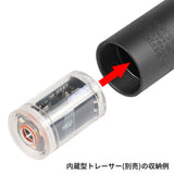 【 5KU 製 】VFC/KSC/KWA MP7シリーズ専用 SUREFIRE SOCOM46-MINI サプレッサー ＆ 12mm正ネジ フラッシュハイダー レプリカセット アルミ＆スチール