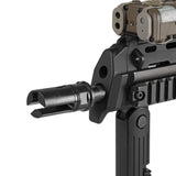 【 5KU 製 】VFC/KSC/KWA MP7シリーズ専用 SUREFIRE SOCOM46-MINI サプレッサー ＆ 12mm正ネジ フラッシュハイダー レプリカセット アルミ＆スチール