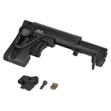【 5KU 製 】GHK/LCT/CYMA フォールディングAK 対応 Zenitタイプ PT-3 ストック / BK(ブラック) [ 5KU-277BK ]