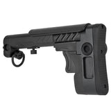 【 5KU 製 】GHK/LCT/CYMA フォールディングAK 対応 Zenitタイプ PT-3 ストック / BK(ブラック) [ 5KU-277BK ]