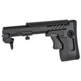 【 5KU 製 】GHK/LCT/CYMA フォールディングAK 対応 Zenitタイプ PT-3 ストック / BK(ブラック) [ 5KU-277BK ]