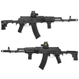 【 5KU 製 】GHK/LCT/CYMA フォールディングAK 対応 Zenitタイプ PT-3 ストック / BK(ブラック) [ 5KU-277BK ]