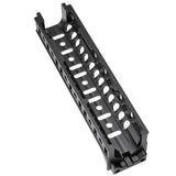 【 5KU 製 】リアルサイズ AKシリーズ 対応 Zenitタイプ B-10L SPORT ロアーハンドガード アルミCNC / BK(ブラック) [ 5KU-280 ]