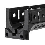 【 5KU 製 】リアルサイズ AKシリーズ 対応 Zenitタイプ B-10L SPORT ロアーハンドガード アルミCNC / BK(ブラック) [ 5KU-280 ]
